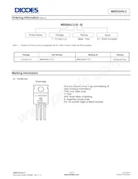 MBR2045LCT-E1 Datasheet Page 2