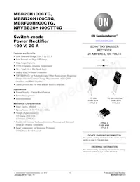 MBR20H100CT Datasheet Cover