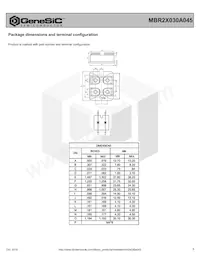 MBR2X030A045 Datasheet Page 3