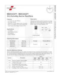 MBR3050PT Datasheet Pagina 2