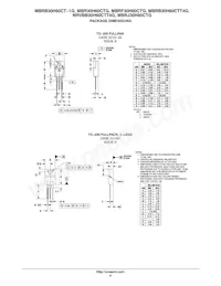 MBR30H60CTG Datasheet Page 9