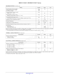 MBR41H100CT Datasheet Page 2