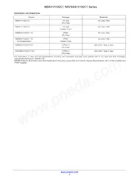 MBR41H100CT Datasheet Page 6