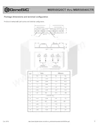 MBR50040CTR Datasheet Page 3