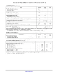 MBR60H100CT Datasheet Page 2