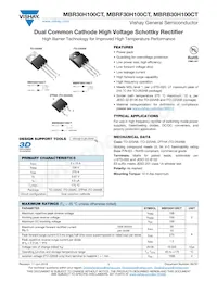 MBRB30H50CTHE3_A/I Datasheet Cover