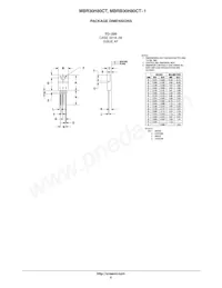 MBRB30H80CT-1G Datasheet Pagina 5