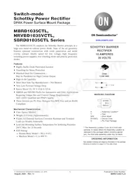 MBRD1035CTL Datasheet Cover
