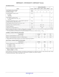 MBRD620CTT4 Datasheet Page 2
