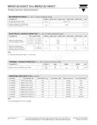 MBRF1550CTHE3/45 Datasheet Page 2