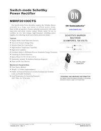 MBRF20100CT Datasheet Cover