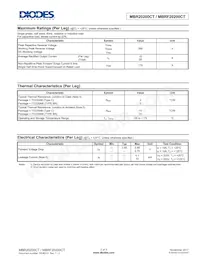MBRF20200CT-LJ Datasheet Page 2