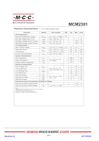 MCM2301-TP數據表 頁面 2