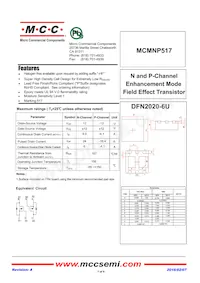 MCMNP517-TP Datenblatt Cover