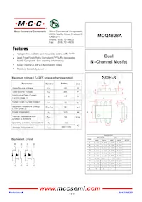 MCQ4828A-TP Datasheet Cover