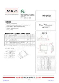 MCQ7328-TP Datasheet Cover