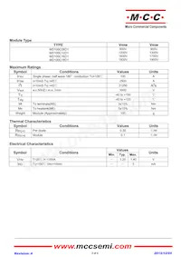 MD100C16D1-BP Datasheet Page 2
