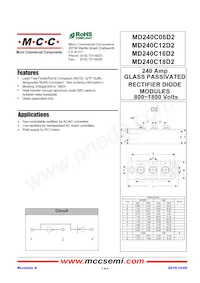 MD240C16D2-BP Datenblatt Cover