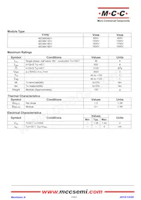 MD36K16D1-BP Datasheet Page 2