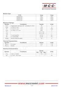 MD60K16D1-BP Datasheet Page 2