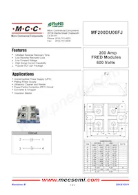 MF200DU06FJ-BP Datenblatt Cover
