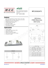 MF200K04F3-BP Datasheet Cover