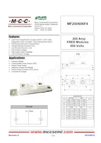 MF200K06F4-BP Datasheet Cover