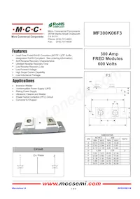 MF300K06F3-BP Datasheet Cover