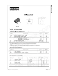 MMBD2838 Datasheet Page 2