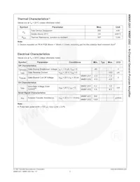 MMBFJ201 Datasheet Page 3