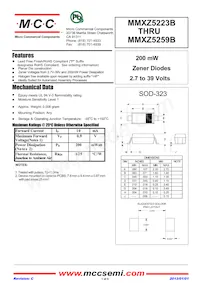 MMXZ5241B-TP Datasheet Cover