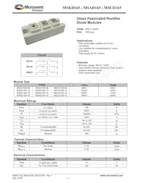 MSAD165-18 Datasheet Cover
