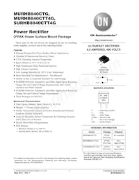 MURHB840CT Datenblatt Cover