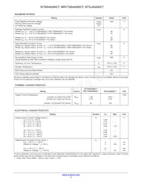 NTSB40200CTT4G Datasheet Page 2