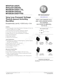 NTSJ30120CTG Datasheet Cover