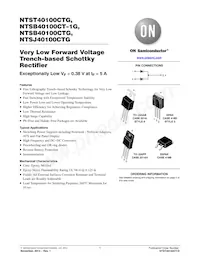 NTSJ40100CTG Datasheet Cover