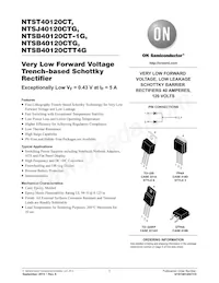 NTST40120CTH Datenblatt Cover