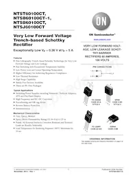 NTST60100CTG Datasheet Cover