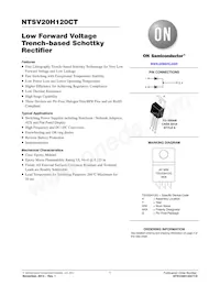 NTSV20H120CTG Datasheet Cover