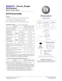 NTTFS5C478NLTAG Datasheet Cover