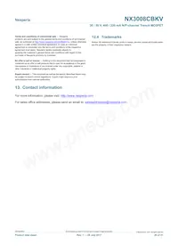 NX3008CBKV Datasheet Page 20