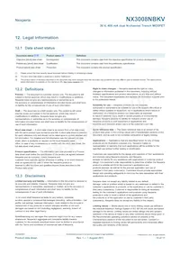 NX3008NBKV Datasheet Pagina 15