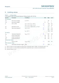 NX3008PBKV數據表 頁面 3