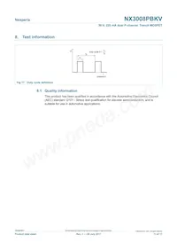 NX3008PBKV Datasheet Page 11