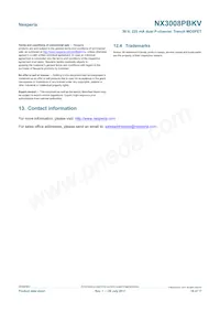 NX3008PBKV Datasheet Page 16