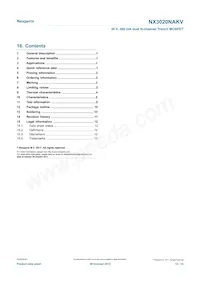 NX3020NAKVYL Datasheet Page 14