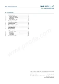 NXPS20H110C Datasheet Pagina 11