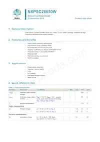 NXPSC20650WQ Datasheet Cover