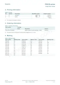 PDZ6.2B/DG/B3 Datasheet Page 2