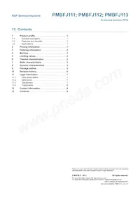 PMBFJ113 Datasheet Page 9